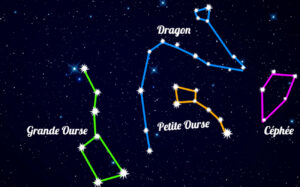 Constellations entre la Grande ourse et Cassiopée arton432-39c