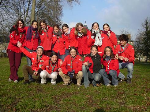 2005 – Les pionniers Scouts de France préparent l’organisation du Frat