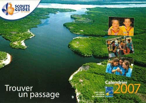 Les calendriers scouts en 2007