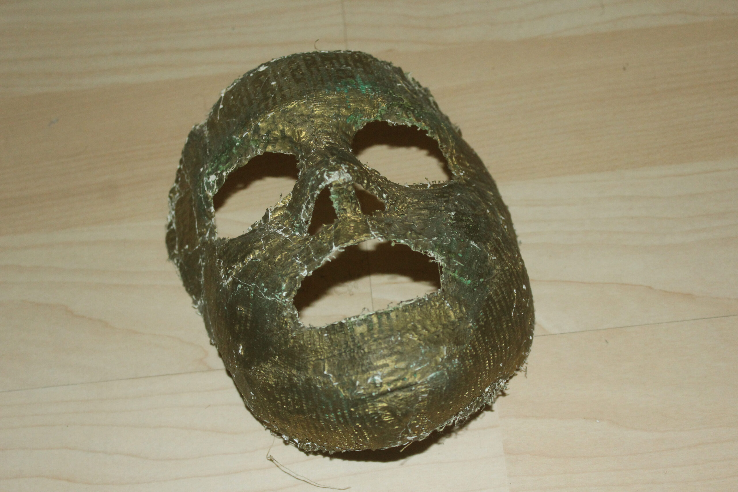 Fabrication de masques en plâtre