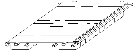 Radeau modèle catamaran