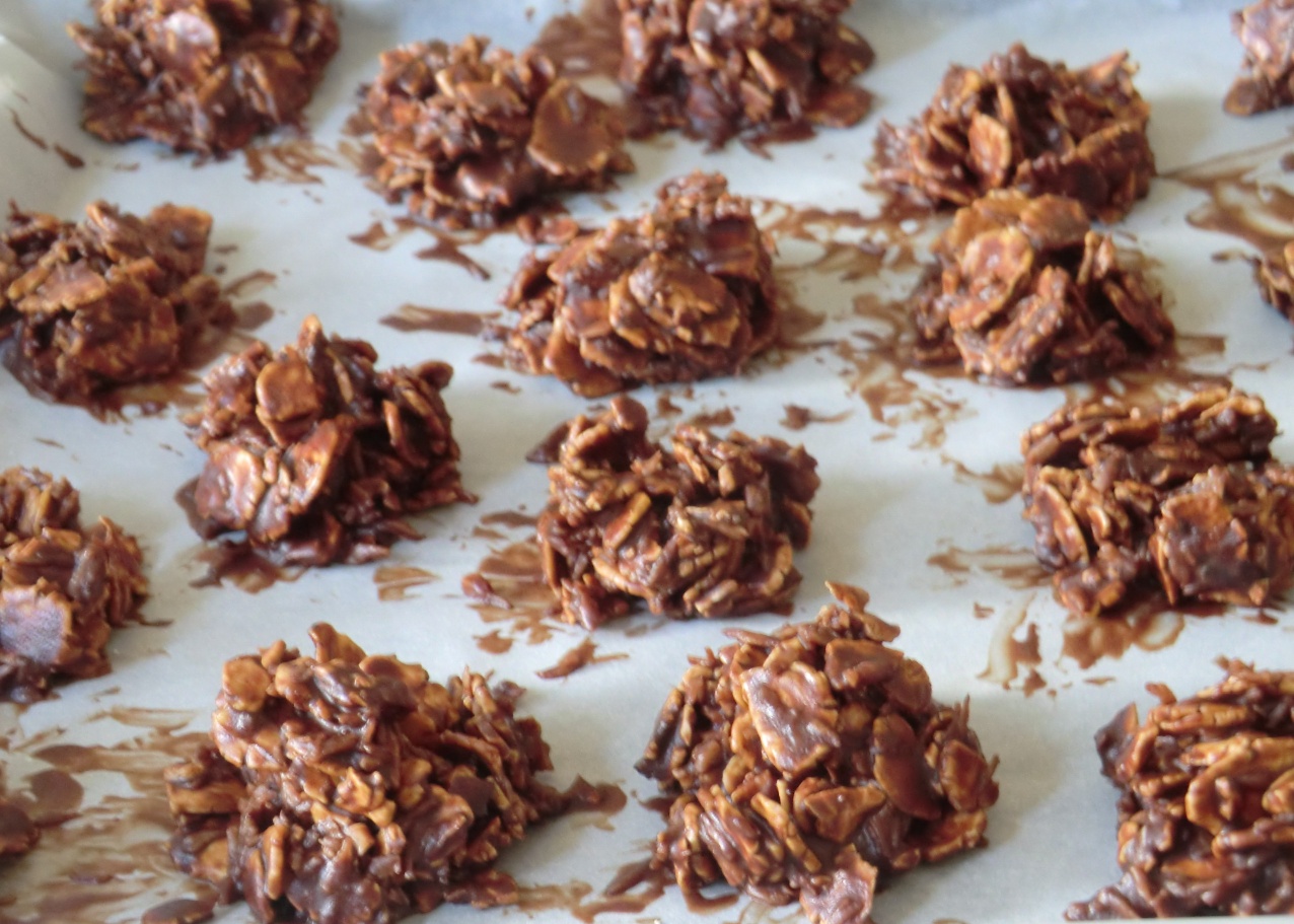 Corn-flakes chocolatés (rose des sables)