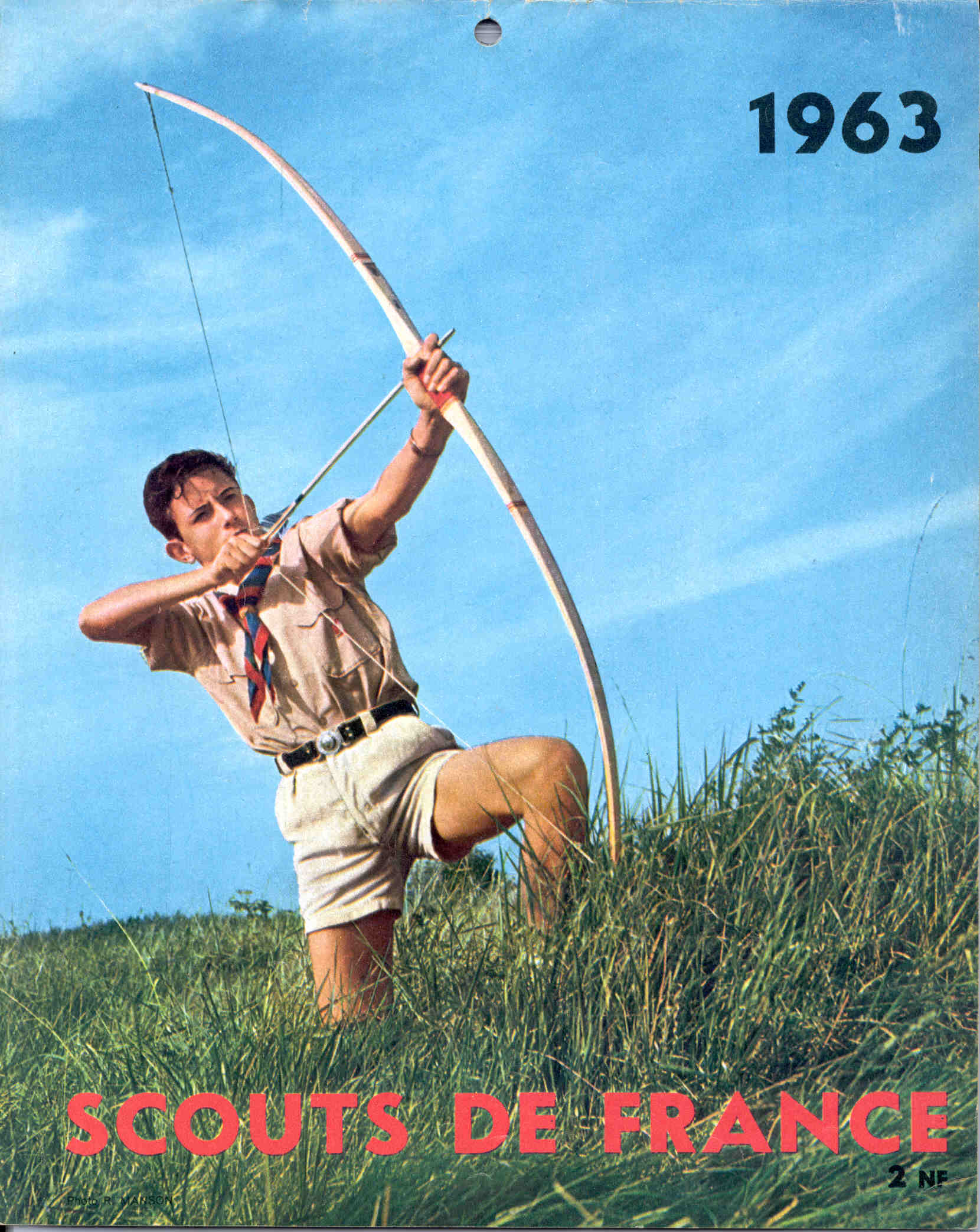 Couverture calendrier SDF 1963