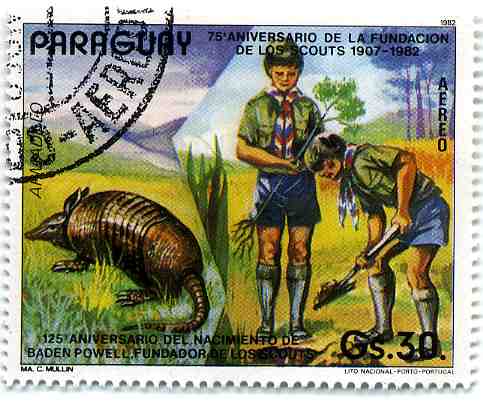 Paraguay-Commemoration-1982-75e_anniversaire_du_scoutisme_et_125e_anniversaire_de_la_naissance_de_BP.jpg