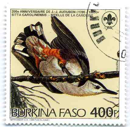 Timbre du Burkina Faso