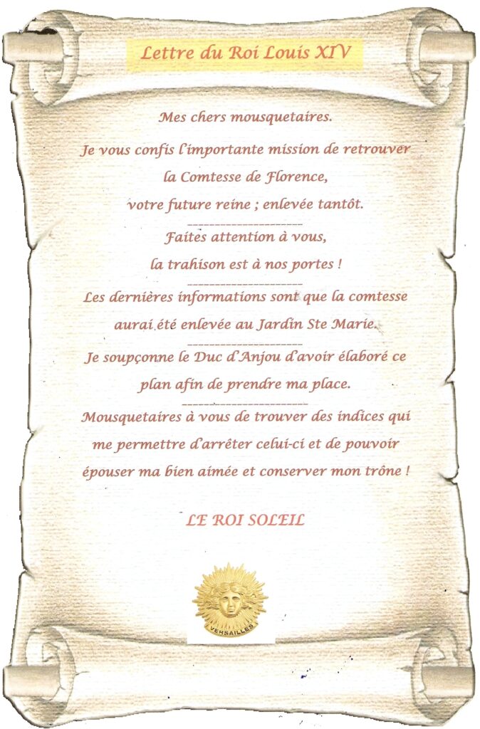Lettre du roi