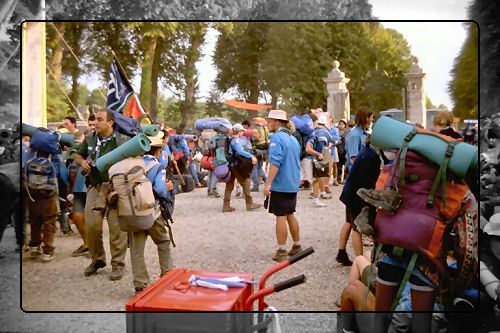 Départ départ vers les cars