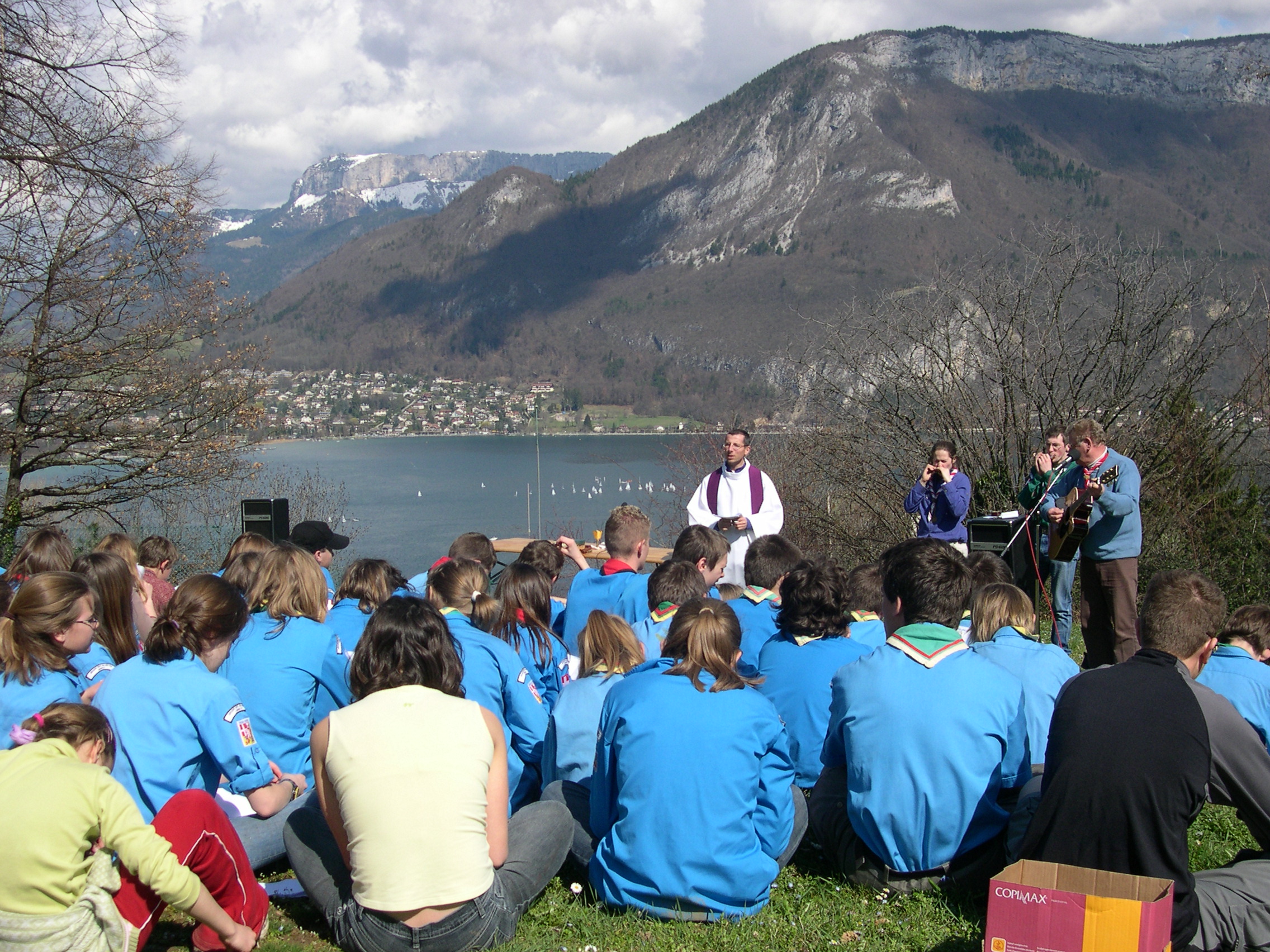 Messe du WE territorial au camping du semnoz