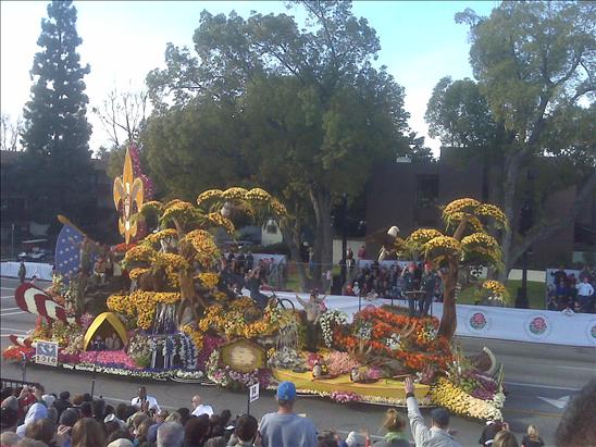 Les scouts américains gagnent la Parade des Roses