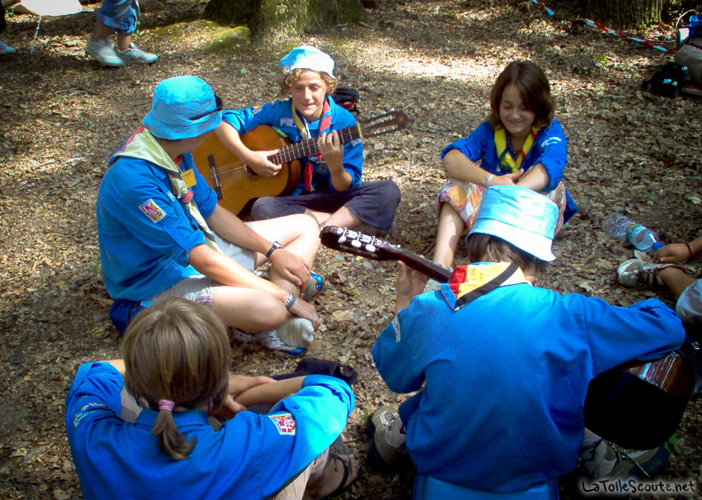 La vie quotidienne en jamboree