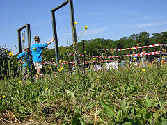 Mini parcours à la boussole