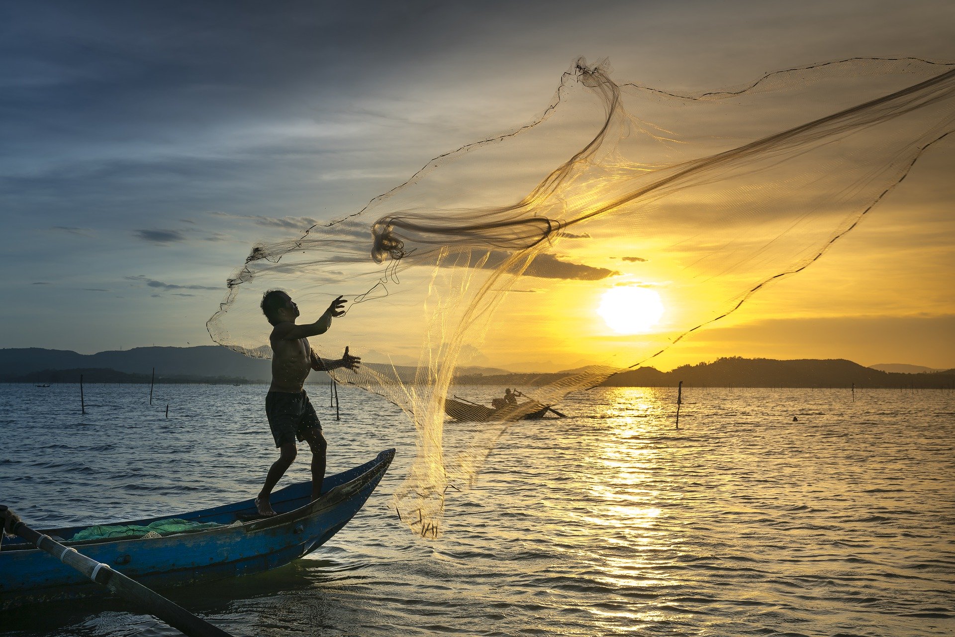 La pêche au filet