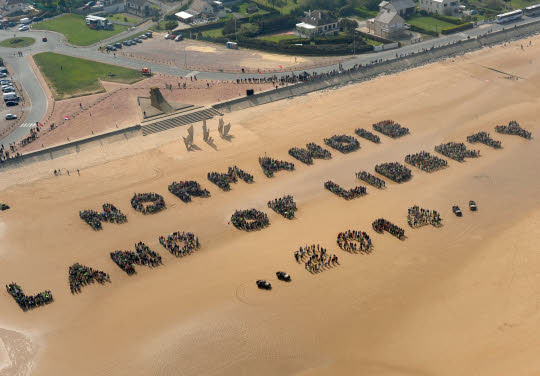 3000 scouts américains à Omaha Beach