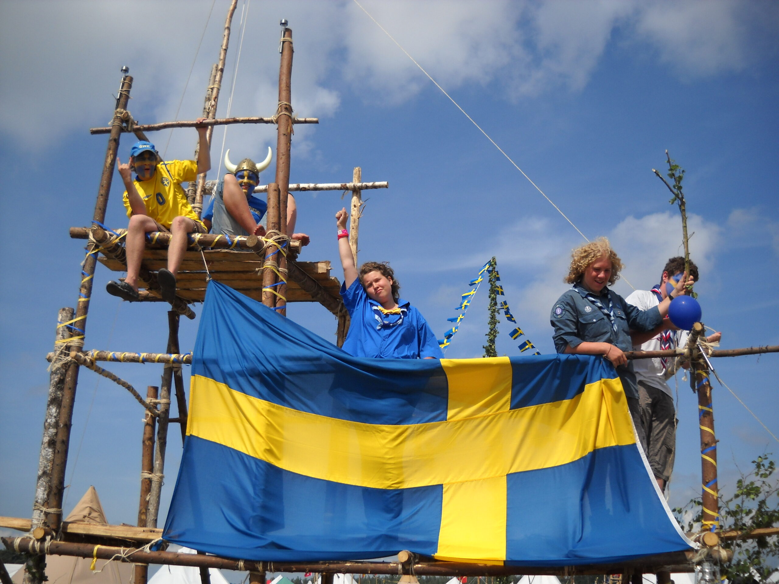 Nous étions au jamboree mondial