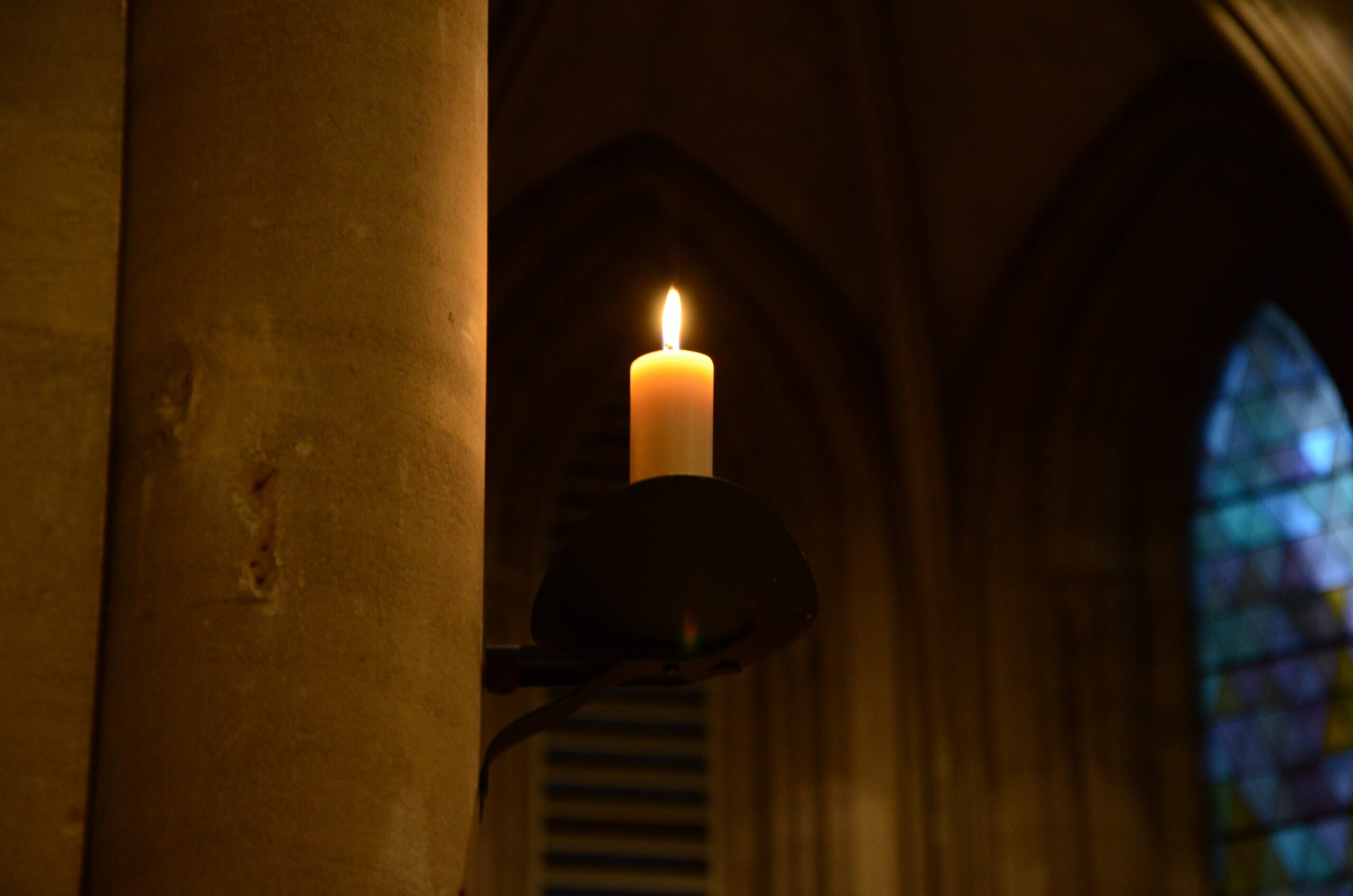 La lumière de Bethléem à Bayeux