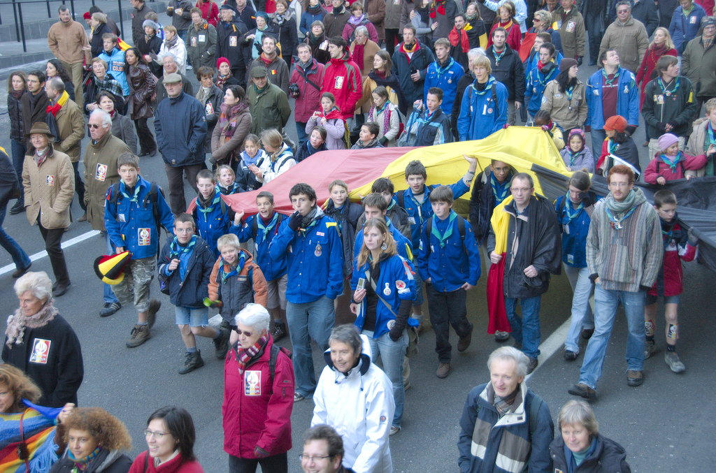 Les Scouts sont 55000 en Belgique