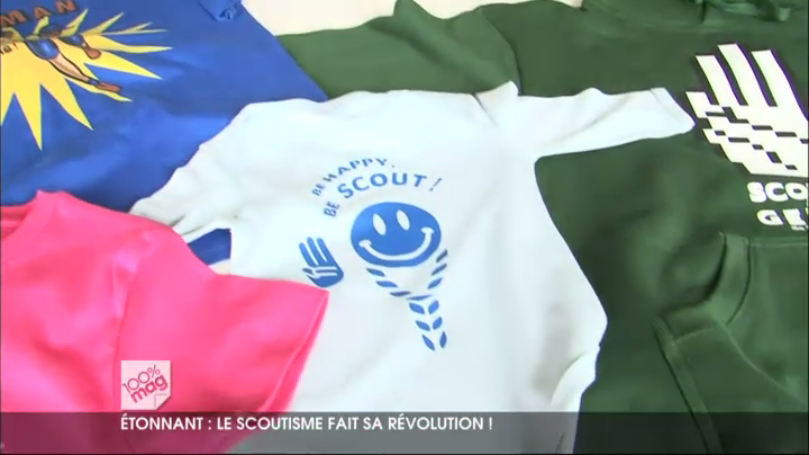 Le scoutisme dans 100% Mag