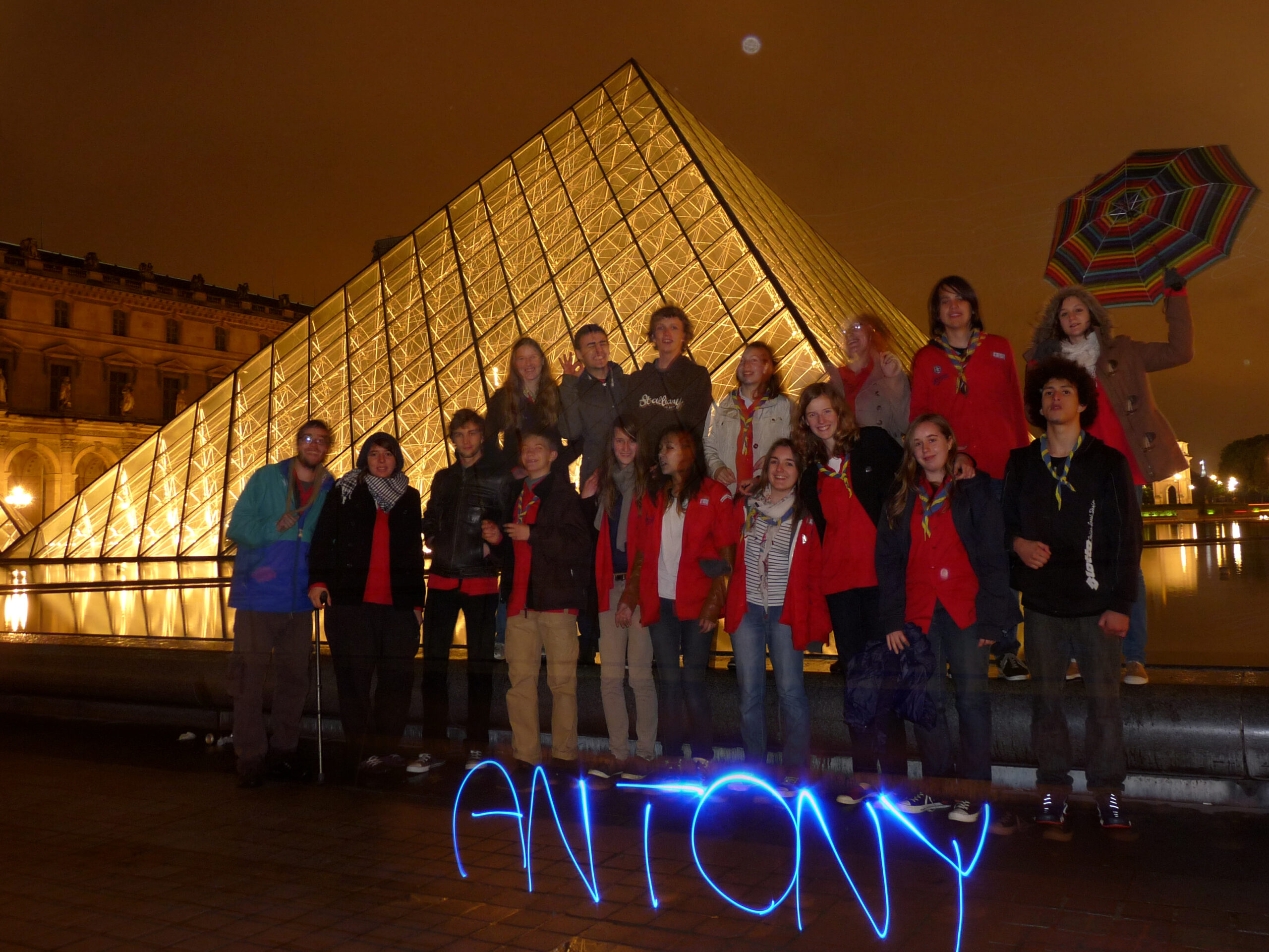 Making-Off de notre CAP Light Painting !