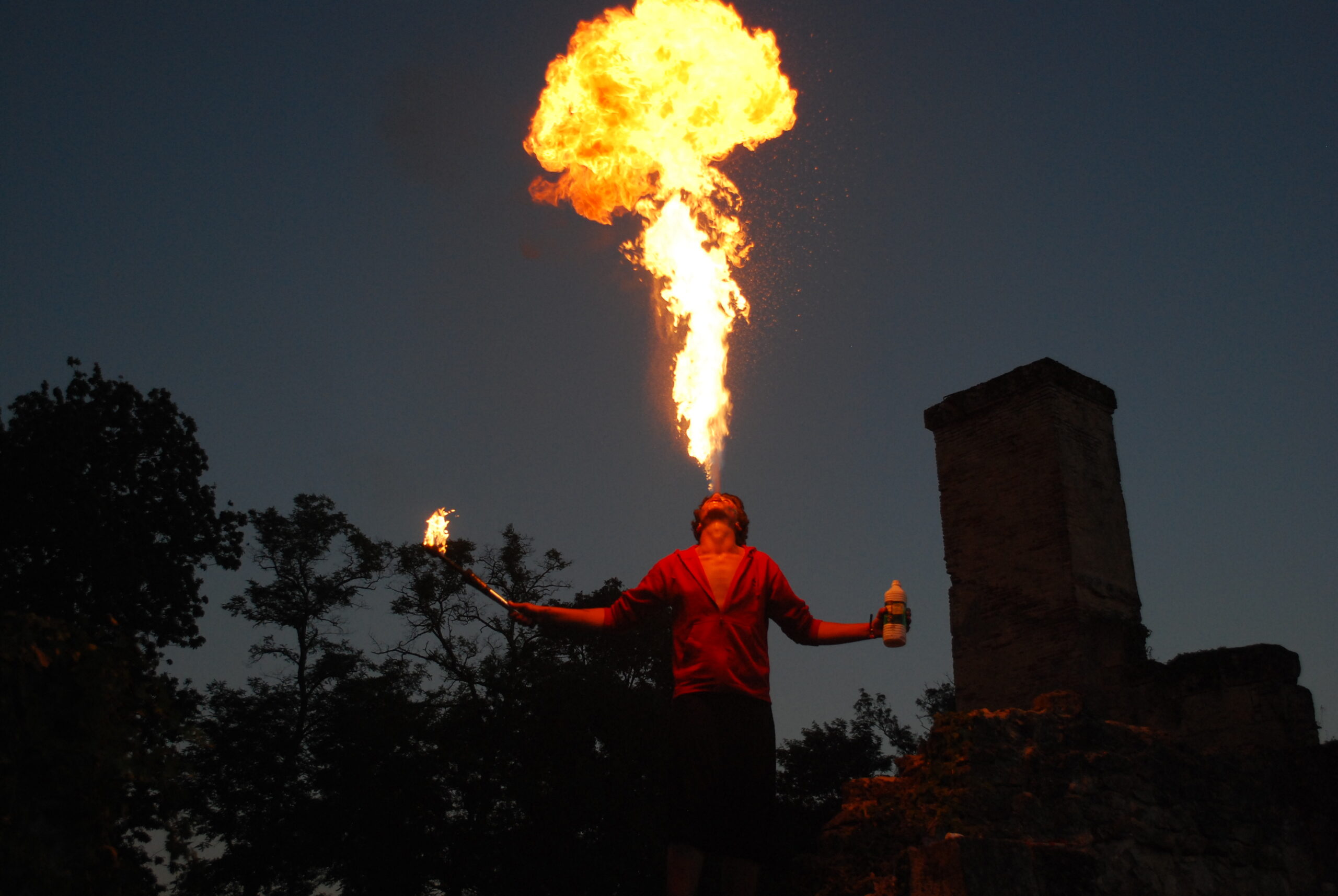 Photographier les jongleurs de feu