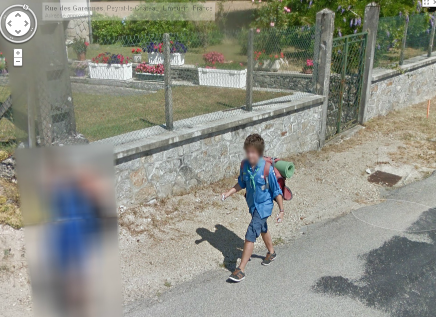 Surpris en explo par Google Street View