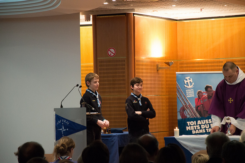 Les scouts marins au salon nautique de Paris