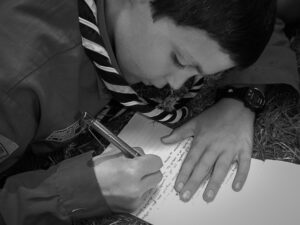 La carte postale du camp pré-remplie arton25-c91