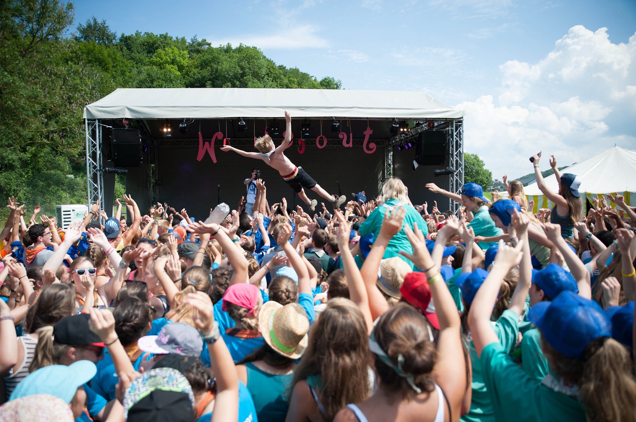 Woodscout 2014, les scouts ont leur festival