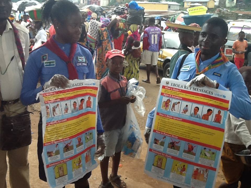 Ebola, la mobilisation des scouts