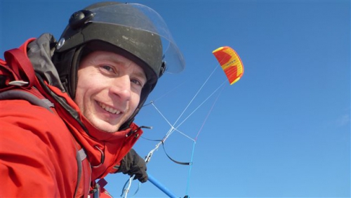 Le premier homme à atteindre le Pôle Sud en solitaire est un scout !