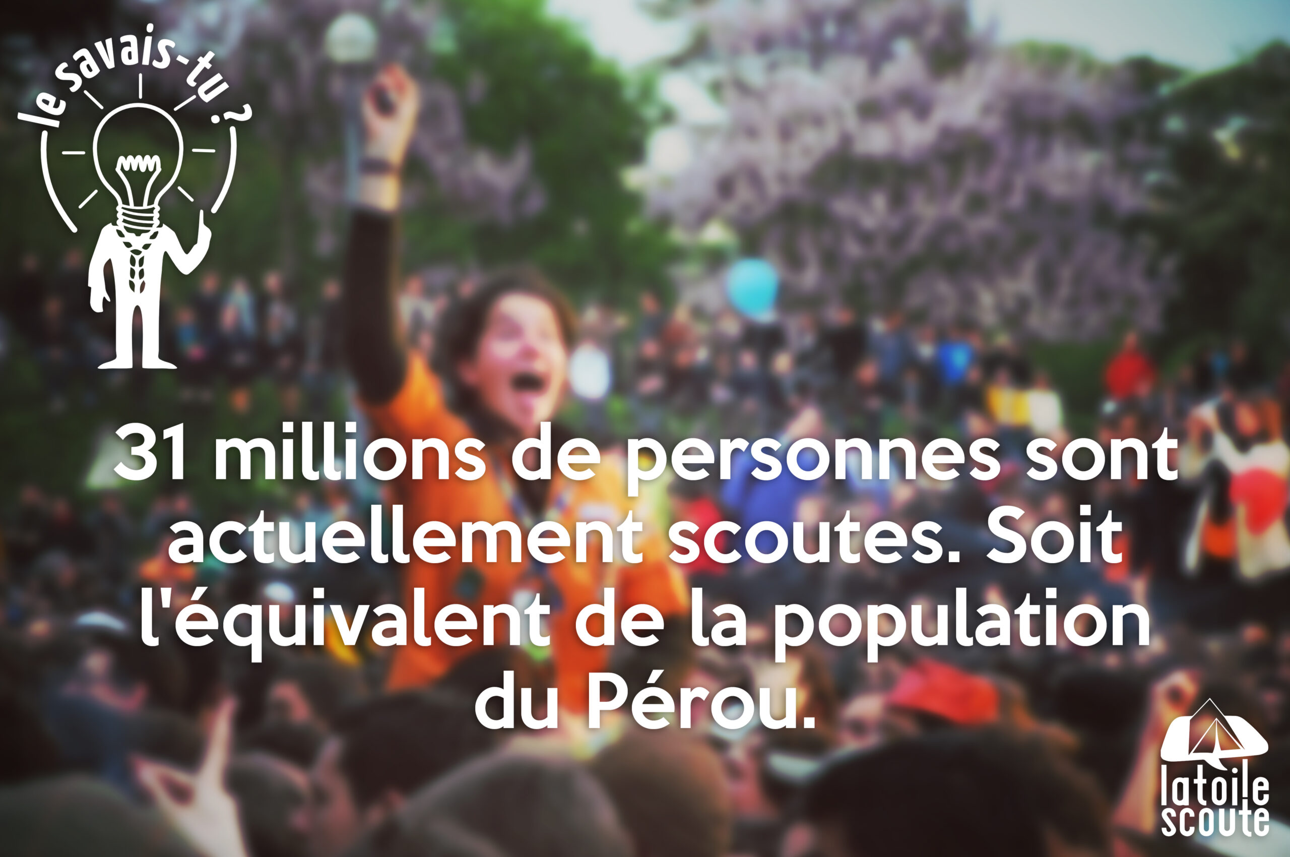 31 millions de scouts…