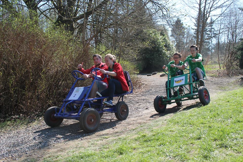 6 heures cuistax des Scouts de Bastogne