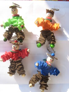 Porte clé bonhomme en mousse arton5894-e02