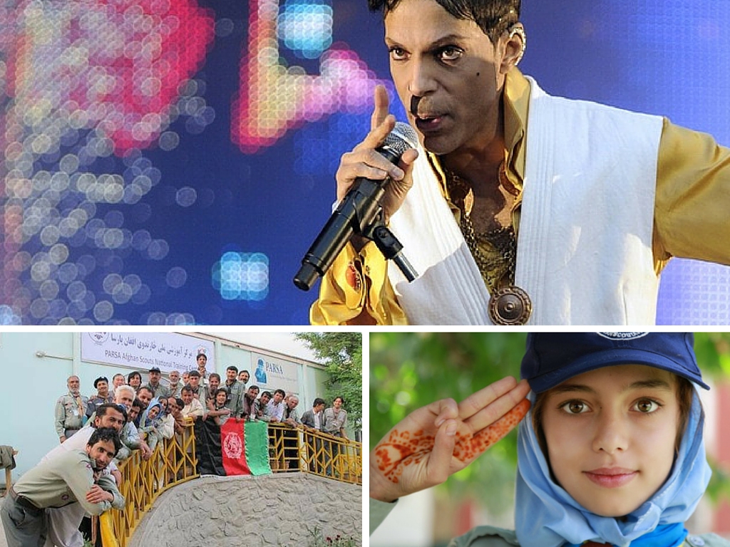 Le chanteur Prince a aidé à relancer le scoutisme en Afghanistan