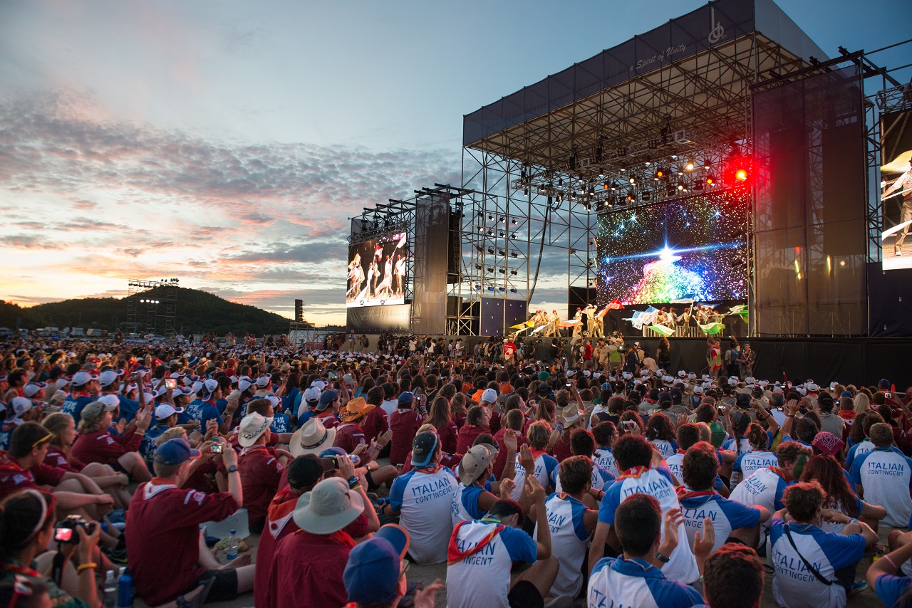 J’étais EIS au 23ème Jamboree  Mondial au Japon