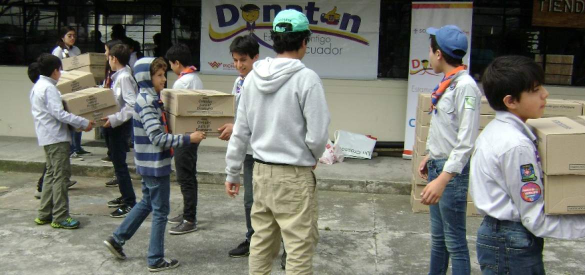 Le « Donathon » pour les victimes du Chamanga à Quito