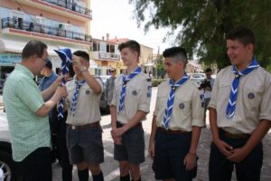 Le Secrétaire général de l'ONU félicite les scouts grecs de Lesbos arton6285-3ce