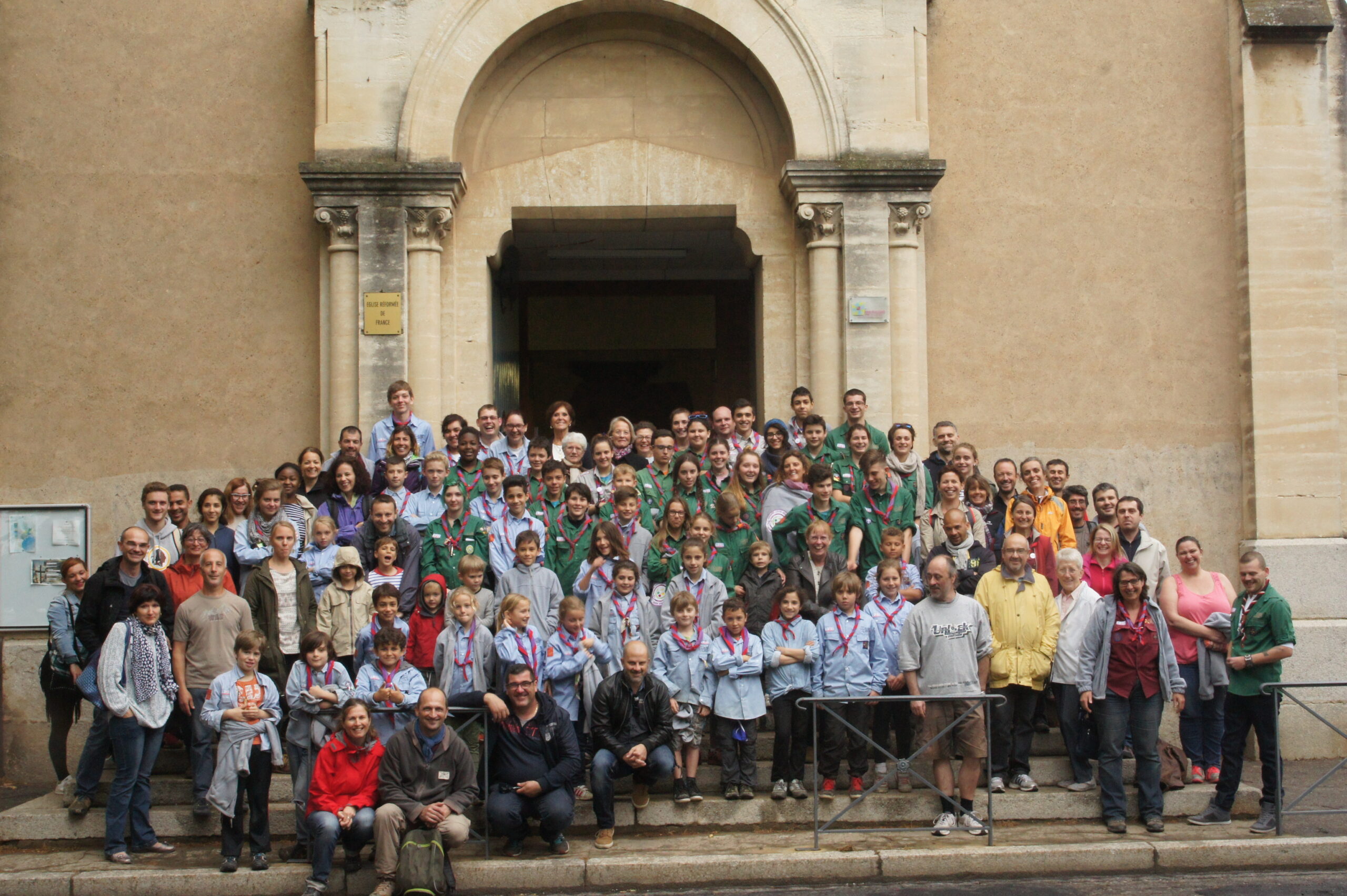 Tout le groupe réuni pour la photo Tout le groupe réuni pour la photo