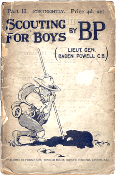 Scouting for Boys, 1908.