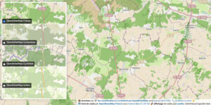 Implanter son camp avec OpenStreetMap capture d'écran d'openstreetmap