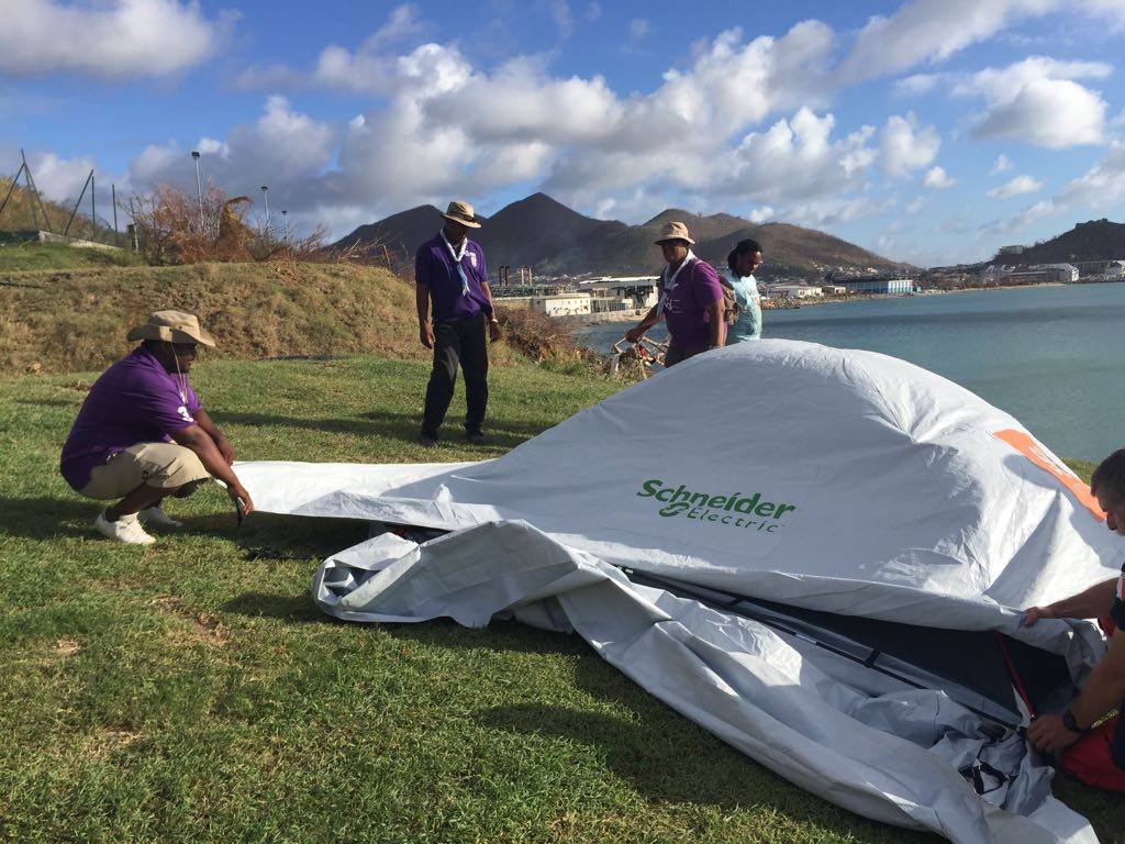 Les scouts mobilisés après Irma