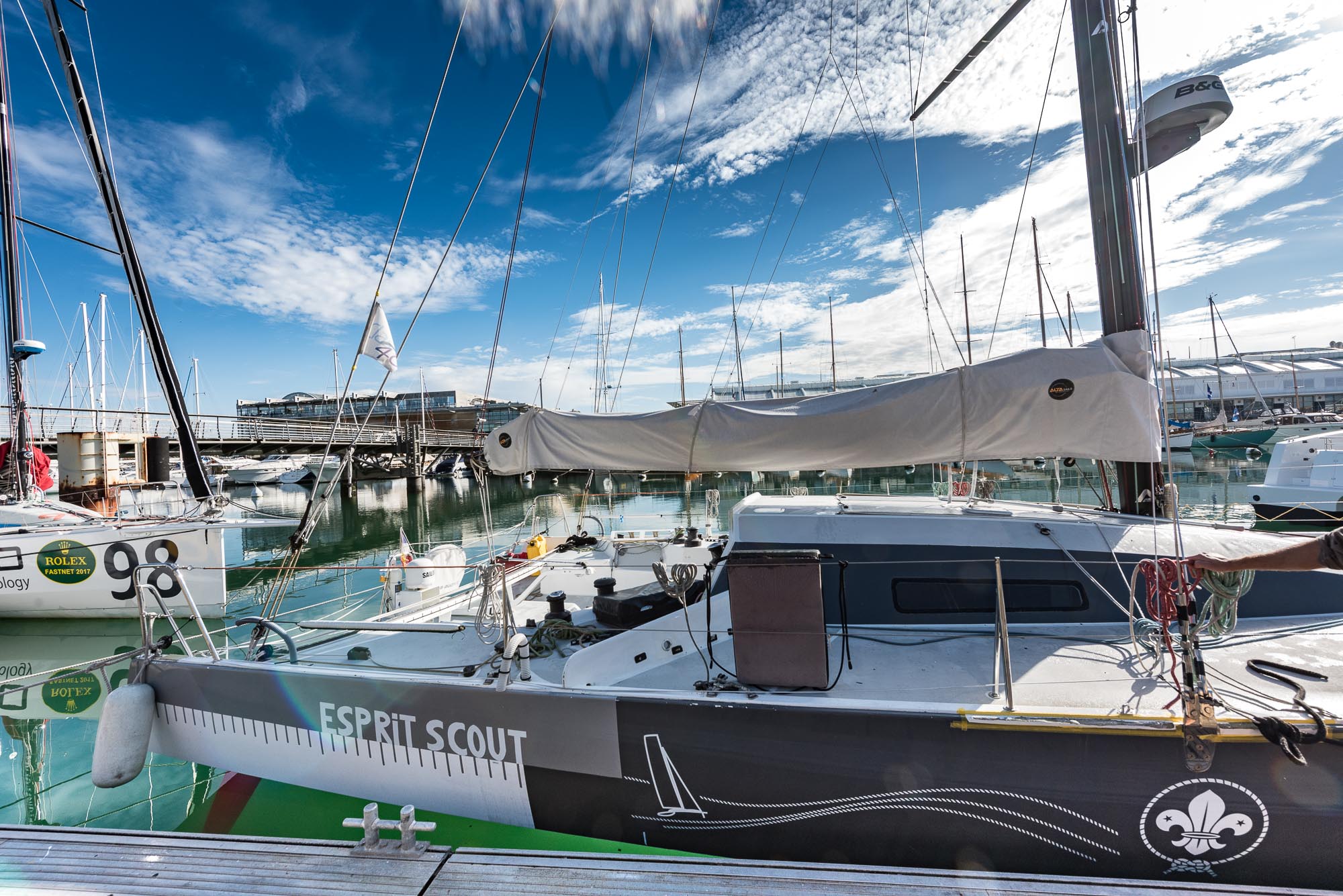 Des Scouts Marins sur la Transat Jacques Vabre