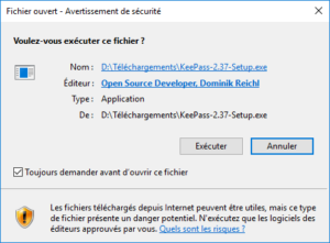 Installer et utiliser Keepass capture-40.png