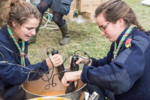 Velouté potimarron et butternut FDT SUF 2017: Préparation Soupe