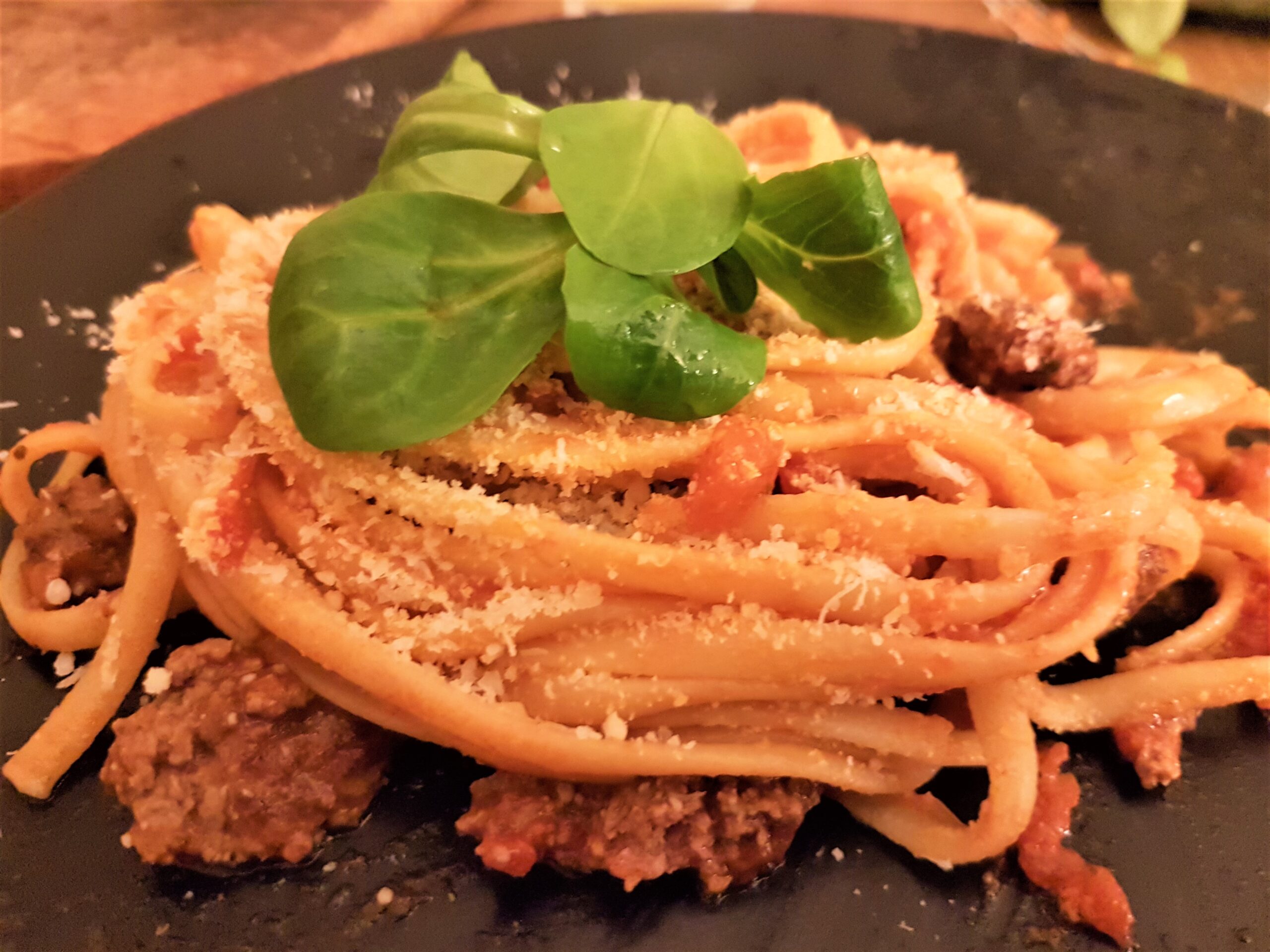 Pâtes à la bolognaise