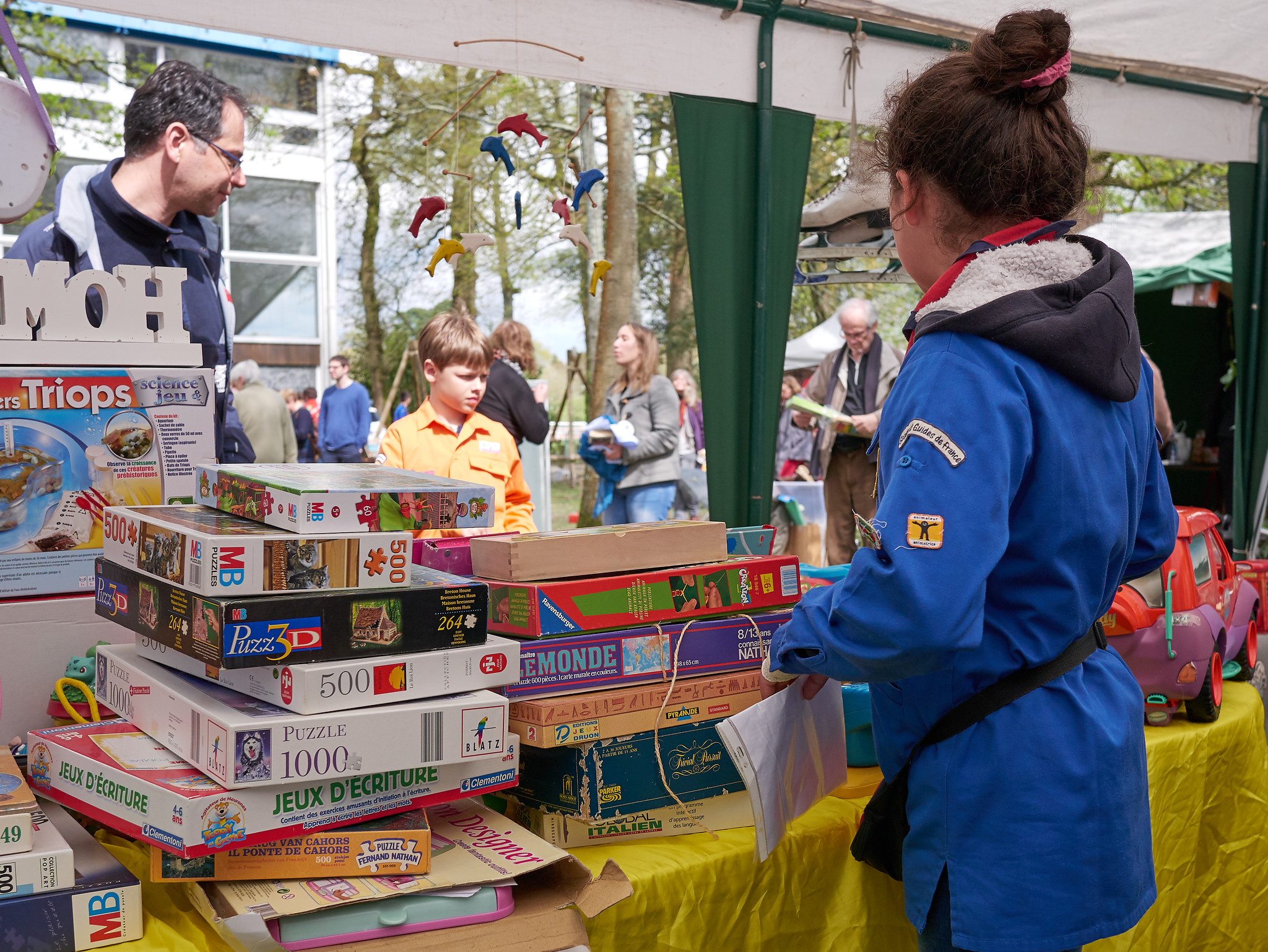 50 ans de vide grenier scout à Nantes